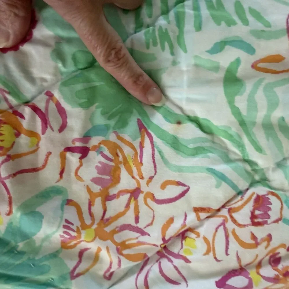 Lilly Pulitzer x Pottery Barn Teen Orchid Reversible Quilt Full / Queen